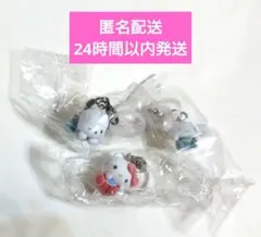 산리오 ふわふわ めじるしアクセサリー ベイビー キティ シナモン ポチャッコ