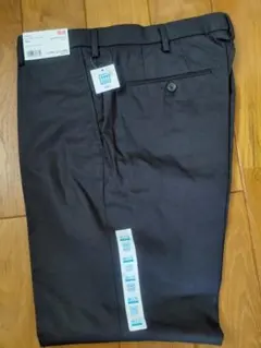 【新品】ユニクロ ドライノータックパンツ ブラック 88×76のサムネイル