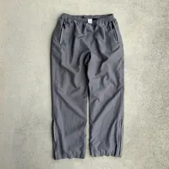 00s OLD NAVY 古着 ナイロンパンツ Y2Kテック アーカイブ グレー