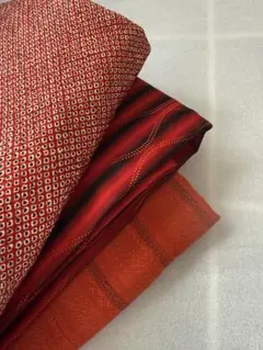 赤系羽織３つセット　バラ売り可