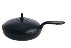 未使用品　南部鉄器 小笠原陸兆 ミニパン14㎝　ゆとりの空間　栗原はるみのサムネイル
