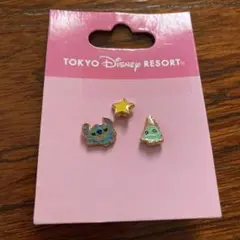 激レア　TDR スティッチ　スクランプ　ピアス　東京ディズニーリゾート