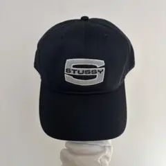 STUSSY MID-DEPTH LARGE S SNAPBACK ブラック