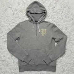 V*M様 希少モデル ポロラルフローレン パーカー ビッグポニー デカロゴ グレ