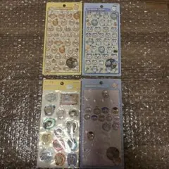 ちいかわ　ボンボンドロップシール　正規品　ハチワレ　うさぎ　みんな　ポーズ