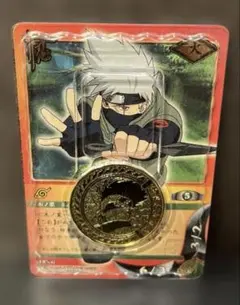 NARUTO カードゲーム はたけカカシ COIN-6 BANDAI コイン付き NARUTO ナルト カード COIN-6 はたけカカシ - メルカリ