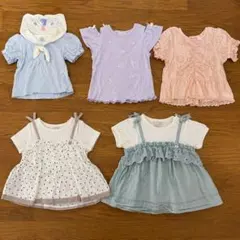 petit main アプレレクール　他80 サイズ 5着セット