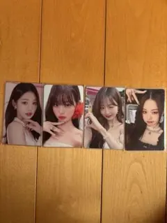 IVE ウォニョン 公式トレカ 4枚 まとめ売り セット