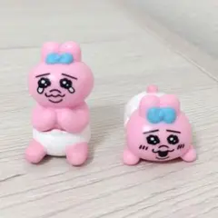 おぱんちゅうさぎ インテリアミニフィギュア 2個セット