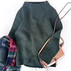 ビアズリー　ウール混ニット　新品未使用品 2026年最新】BEARDSLEY レディース ニット・セーターの人気アイテム