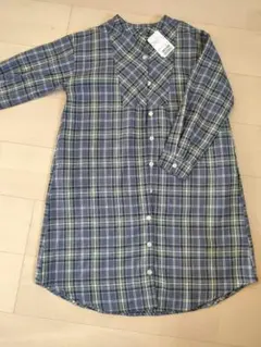 pom ponette チェック柄ワンピース 140cm