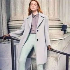美品✨️Theory Project セオリー ロングコート グレー