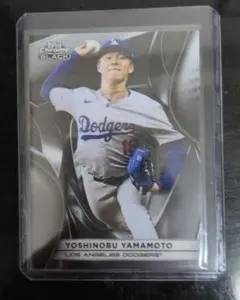 199枚限定 山本由伸 2025 Topps Chrome Black - メルカリ