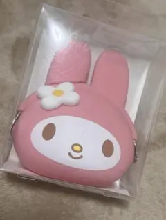 新品未使用マイメロディ　マイメロ　シリコン　がま口