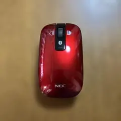 NEC ワイヤレスマウス MT-1337 レッド 本体のサムネイル