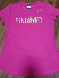Nike【used】 DRI-FIT FINISHER Tシャツ☆ M ピンク