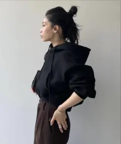 egg short hoodie wee9s