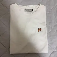 MAISON KITSUNE フォックスパッチ 半袖Tシャツ ホワイトのサムネイル