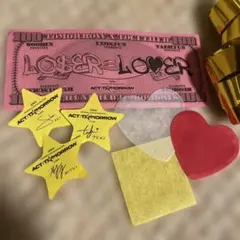 TXT tomorrow スビン ヨンジュン テヒョン 星 ルザラバ札 銀テ