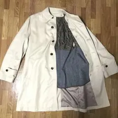 LES MUES ベージュ トレンチコート XL