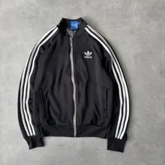 16264 アディダス スーパースター トラックジャケット 黒色