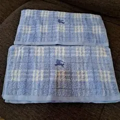 BURBERRYフェイスタオル2枚セット