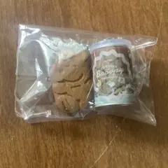 ガチャ スヌーピー PEANUTS ビスケットミニチュアチャーム チョコチップ