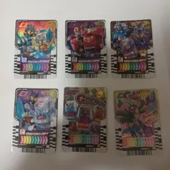 ライドケミーカードGV ６枚セット☆仮面ライダーガッチャード