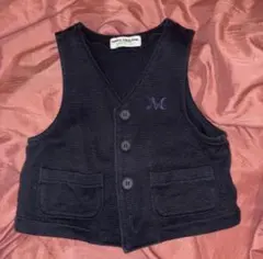 ミキハウス コレクション　ネイビー ベスト 100cm 通園　保育園　制服