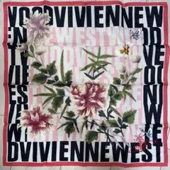 Vivienne Westwood ハンカチ　刺繍　蝶々のサムネイル