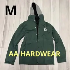 【美品】AA HARDWEAR スノボウェア M 緑 メンズ