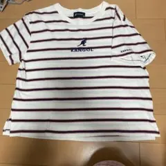KANGOL ストライプ 半袖Tシャツ