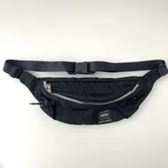 PORTER x foot the coacher ウエストバッグ ブラック foot the coacher (フットザコーチャー) ANARCHO WAIST BAG FOOT THE
