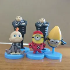 ミニオンとグルー チョコエッグ フィギュアセット