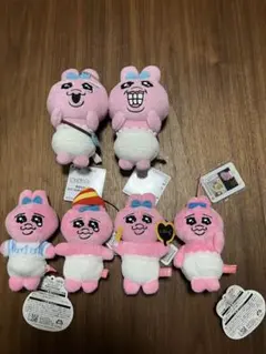 おぱんちゅうさぎ　ぬいぐるみ＆マスコット　6点セット