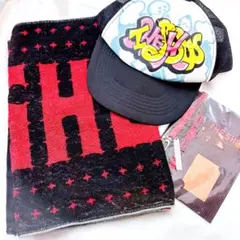 櫻井翔　ソロコン　タオル　キャップ　ストラップ＆スクリーンカット　3点セット