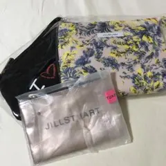 ジルスチュアート、ミッシェルクラン　ポーチ新品未開封　3点セット