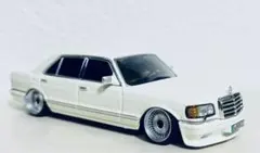 1/64 改 ベンツ 560SEL W126 ローダウン ミニカー - メルカリ