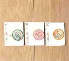 東京ディズニーシー ダッフィー＆フレンズ 20周年ワッペン　3種セット