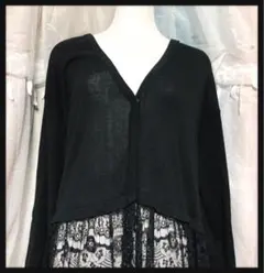 ꒰E hyphen world gallery꒱ニットカーディガンLLサイズOK