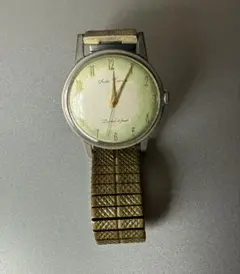新品ベルト 稼動】SEIKO クロノス ヴィンテージウォッチ 手巻き 金張り