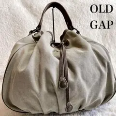 美品希少 オールドギャップGAP 巾着 スエードレザー ショルダーバッグ トートのサムネイル