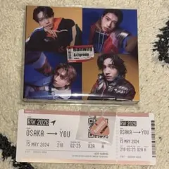 【Aぇ! group】Runway初回限定盤B+特典+ボーディングパス