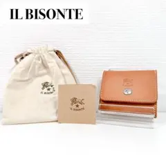 【未使用】IL BISONTE レザーコインケース ナチュラル SCP020
