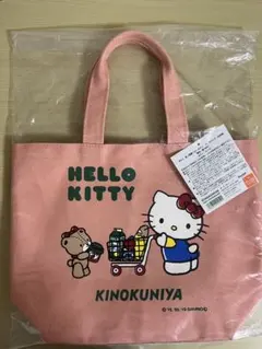 新品 KINOKUNIYA ×ハローキティ エコバッグ 紀伊國屋 サンリオ - メルカリ