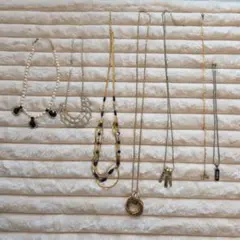 ネックレスセット パール ビーズ ゴールド　まとめ売り