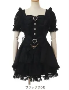 未使用 フロントカシュクールBIGリボンセットアップ リズリサ LIZ LISA