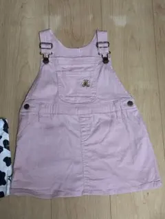 ラルフローレン ピンクのオーバーオール