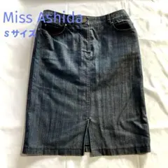 miss ashida デニムスカート サイズ7 タイトスカート　前スリットのサムネイル