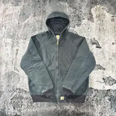 Carhartt アクティブジャケット ブラック 神サイズ ヴィンテージ 10s